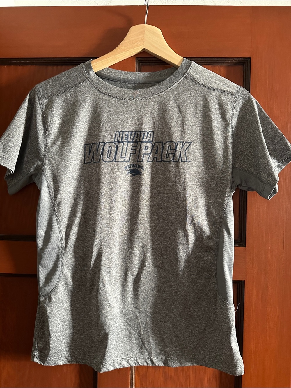 Kids' Gray Short-Sleeve Nevada Wolf Pack  Tee